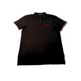 Iceberg Black Cotton Herren Poloshirt