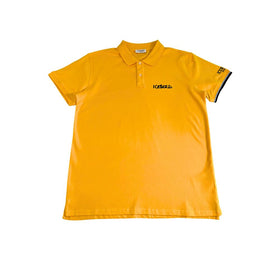 Iceberg Gelbes Baumwoll-Poloshirt für Herren